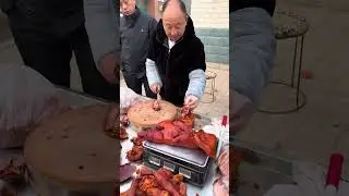 Chinese Street Food Knife Skills Are on Another Level 🔪 #viralvideo