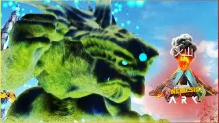 Малыш Титан вылупляется и сокрушает боссов! | ARK Volcano Nemesis [Эпизод 24]