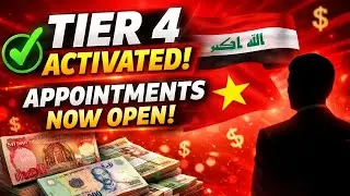 🚨 СРОЧНО: Ожидание закончилось! Запись на прием для виз категории Tier 4 уже открыта | Обновление...