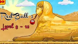 Red Ball 3 | Level 8 - 12 | Gameplay #gaming #subscribe #trending #redball3 #viralvideo