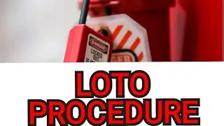 LOTO applying procedure for electrical isolation