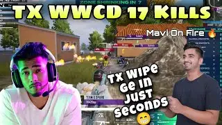 Tx 17 Kills WWCD 🔥 Xspark On Fire 🇮🇳 Tx Vs GE ⚡ TX Revenge To GE 🔥 TX Eliminate GE In 1Min