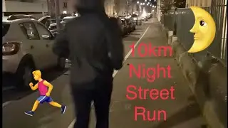 10 km course nocturne running #running #trailer #marathon #fitness #shorts