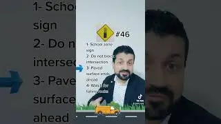 G1 Traffic Signs #46| #driverlicense #foryou #toronto #reels #shorts #drivetest #ontario #g1
