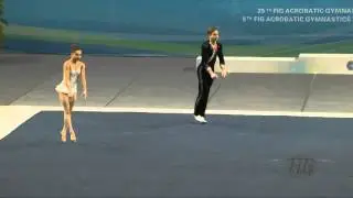 Poland (POL) -  2016 Acrobatic Worlds, Putian City (CHN) Balance  Mixed Pair
