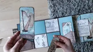 Scrapbook Album Music Romance Stamperia