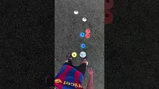 BEGINNER footwork drill🔥to improve dribbling #football #soccer #footballskills #skill #skills