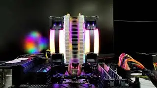 CPU Air Cooler X79 X99 3Pin/4Pin PWM Processor Cooling Fan For Intel