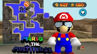 Super Mario 64 In The Multiverse WideScreen Course 3 Piranha Pit (Gameplay Android)