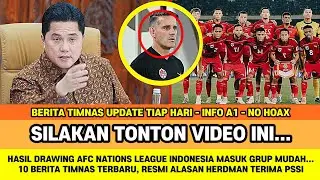 TIMNAS MAIN LAGI!! INDO MASUK GRUP PALING MUDAH AFC NATIONS? ALASAN JOHN HERDMAN TERIMA LATIH GARUDA