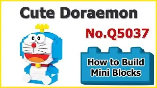 How to Build Blocks Doraemon - Zhiduopin Q5037 Instructions Specifications
