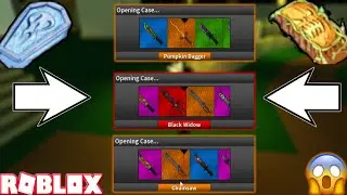 MASSIVE HALLOWEEN 2020 EVENT UNBOXING! (ROBLOX ASSASSIN) *46K TOKENS - 20 PUMPKIN + COFFIN CASES*