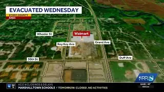 Man hospitalized after self-inflicted wound to neck outside Ames Walmart