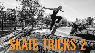 SKATE TRICKS 2 Torino skate park piazza Marmolada