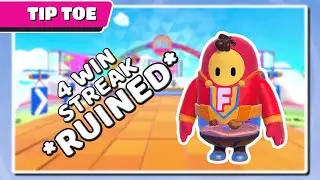 HOW I LOST MY 4 WIN STREAK | Infallible Trophy Curse | Fall Guys