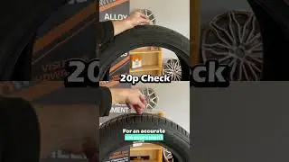 20P tyre check could save your LIFE! #tyres #tyre #automobile