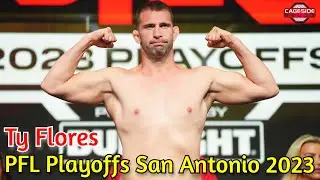 Ty Flores Likes The Busy Schedule PFL Gives Media Day | PFL Playoffs San Antonio