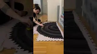 Dunkelbunt Creations - Blocking my Anthology Throw