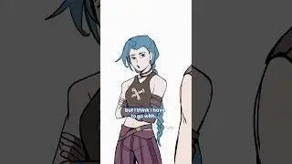 Tell me jinx.. #arcane #jinx #vi #animation #meme