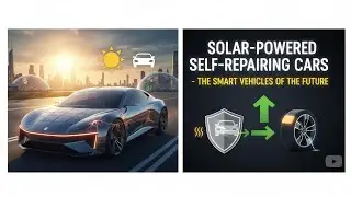 This Solar Car Repairs Itself! 😱 A Real-Life Future Innovation ☀️🚗