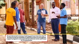 Our Training partners from USA 🇺🇸 paid a courtesy visit to St. Francis Schools of Health Sciences.