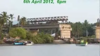 Assolna Cavelossim bridge ferryboat 6.4.12