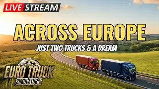 🔴 ETS2 LIVE: European Long Haul Convoy &mdash; Scenic Drives Await!