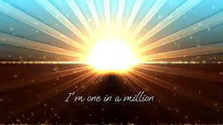 One In A Million by Jules Graeser Lyric Video