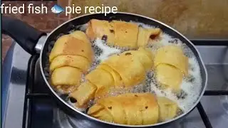 fried fish 🐟 roll recipe 😋 ##foodblogger