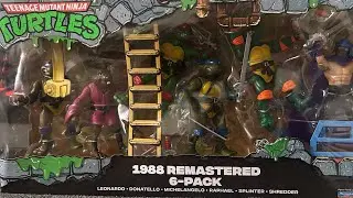 Reviewing the TMNT 1988 remastered 6 pack!!!