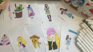 🔴 Lilutu Craft is live! Paper Game / Coloring ART Challange 