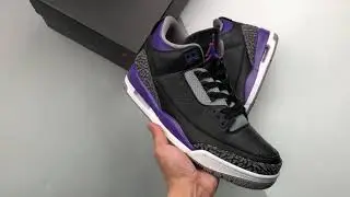 NIKE AIR JORDAN 3 COURT PURPLE