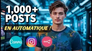 Cr&eacute;ation et Publication De Contenu Automatis&eacute;e : Le Workflow No-Code avec Canva et N8N