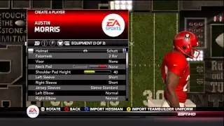 NCAA Football 13: RTG- RB Ep. 1 | Creation of Austin Morris