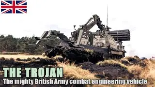 Meet the Trojan, the mighty British Army combat engineering vehicle Weighing in at over 60 tonnes