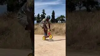 Try manual a minibike 🫣 #bike #manual #bicycle #kidsbike #babybike #mtblife #biketricks #mtbafrica