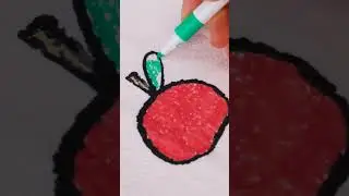 Kids, Let&rsquo;s Learn COLORS and FRUITS While Painting with WATER MAGIC🍇🖌️