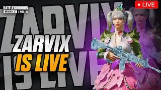 RUSH GAMEPLAY ONLY | ZARVIX IS LIVE | BGMI