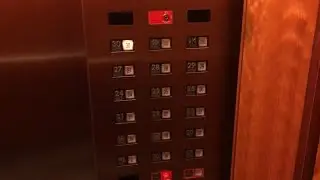 Otis/Dover High Rise Elevators @ 633 17th St - Denver, CO.