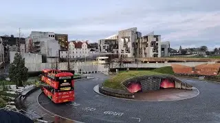 #edinburgh city tour #scotland #2022  Dynamic Earth, Scottish  Parliament, Palace  of Holyroodhouse