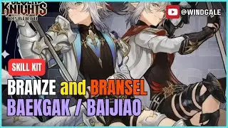 SKILL KIT BRANZE and BRANSEL & BAEKGAK | Seven Knights Rebirth