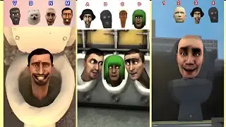Find right voise SKIBIDI TOILET99
