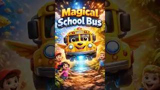 Magical School Bus 🚌✨ | Kids Learning Adventure Story | NomiUrduAnimation #shorts#nomiurduanimation
