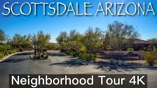 Scottsdale Arizona Neighborhood Drone Tour (4K)