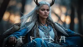 F r i d a ༒ Shamanic & Nordic Powerful Drum Mix - Dark Nordic Music - Atmospheric Female Vocals