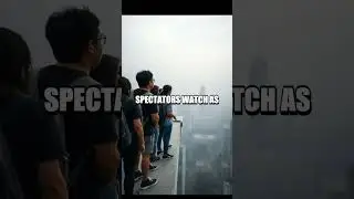 Slackline Precision on City Rooftops