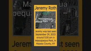 Jeremy Roth missing from Nassau County, NY #jeremyroth #missingpersons #SaturdaySearch #shorts
