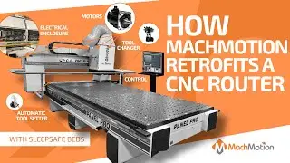CNC Router Retrofit OSAI Controller - MachMotion Upgrade Process