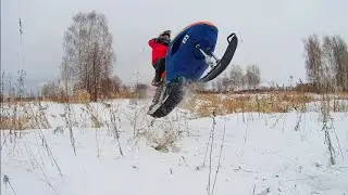 Snow hawk 500 порвал гусеницу