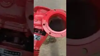 Red 8 inch mixed flow water pump Flow 200-360m3/h Large flow water pump